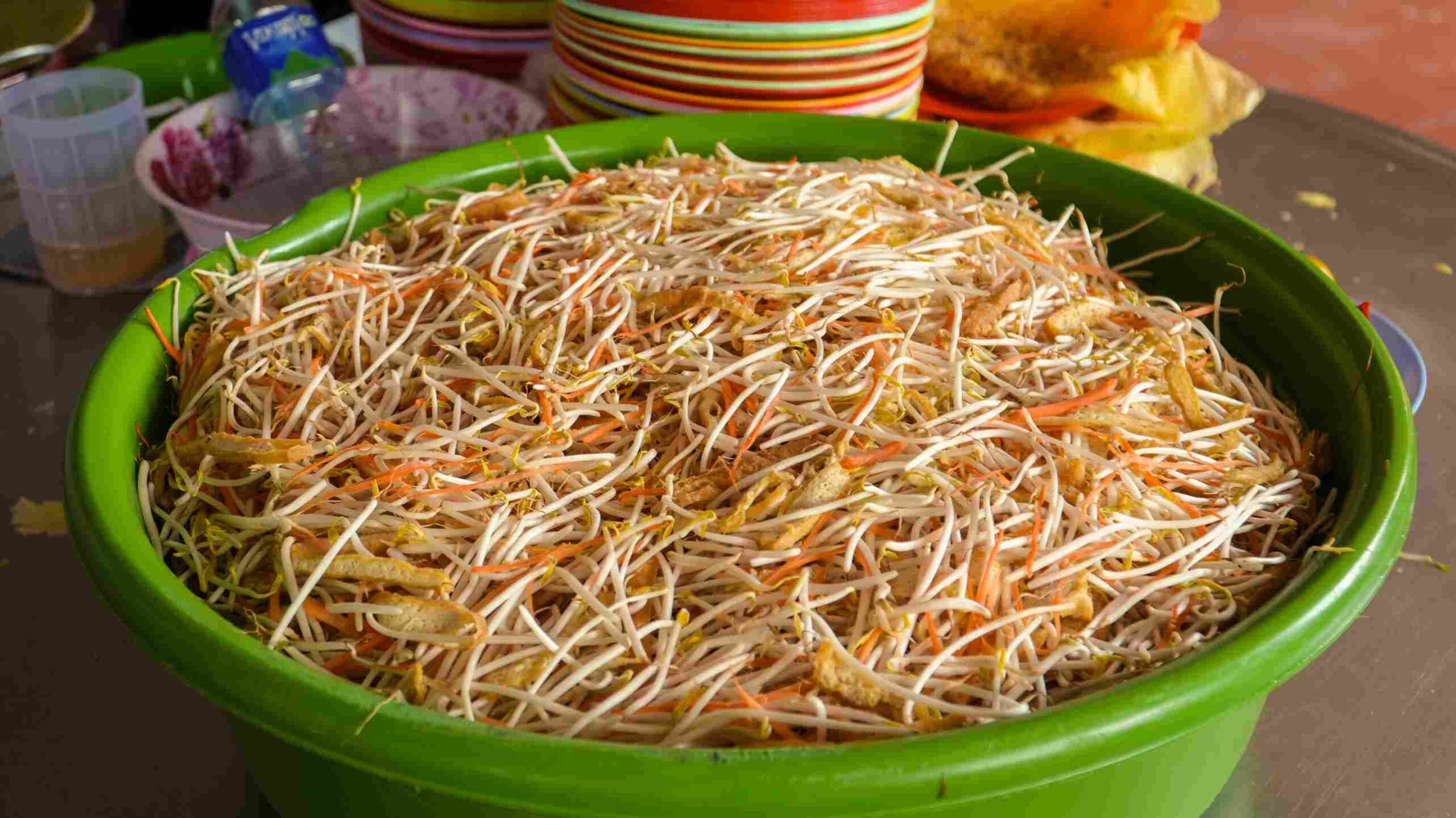 Không khí đãi bánh xèo chay 10